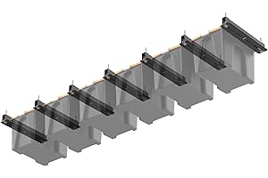 Ultrawall Adjustable Ceiling Storage Organization Solution (Set of 7)