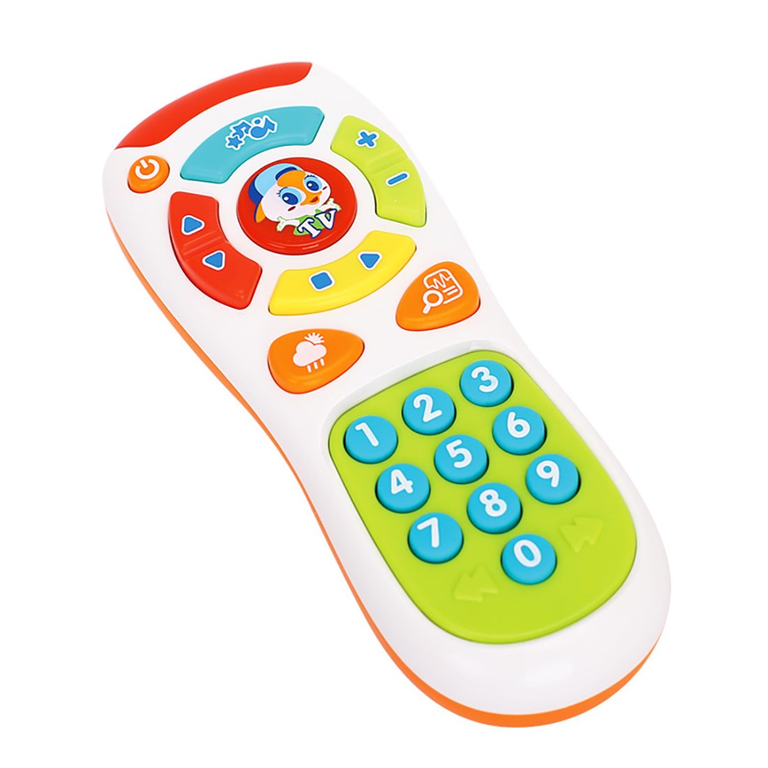 Kiditos Baby Electric Click & Count Remote with Light & Music Early Learning Educational Toys for Toddler