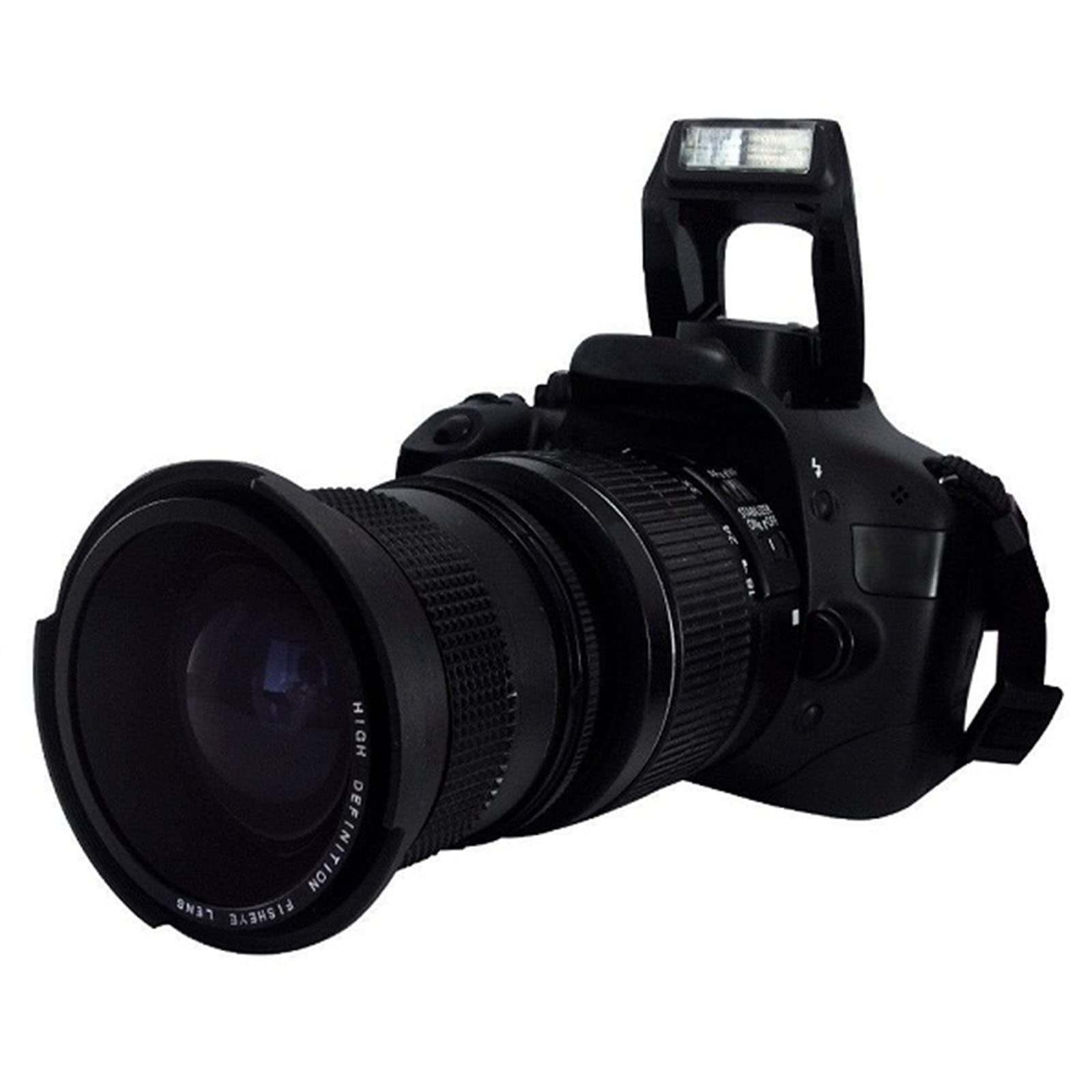 Obiettivo grandangolare 0,35 x 58 mm con obiettivo parziale professionale per fotocamera per farfalle e fiori