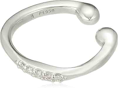 バンドーム青山 ダイヤモンドイヤーカフ Amazon.co.jp: 【公式】[ヴァンドーム青山]イヤーカフ プラチナ