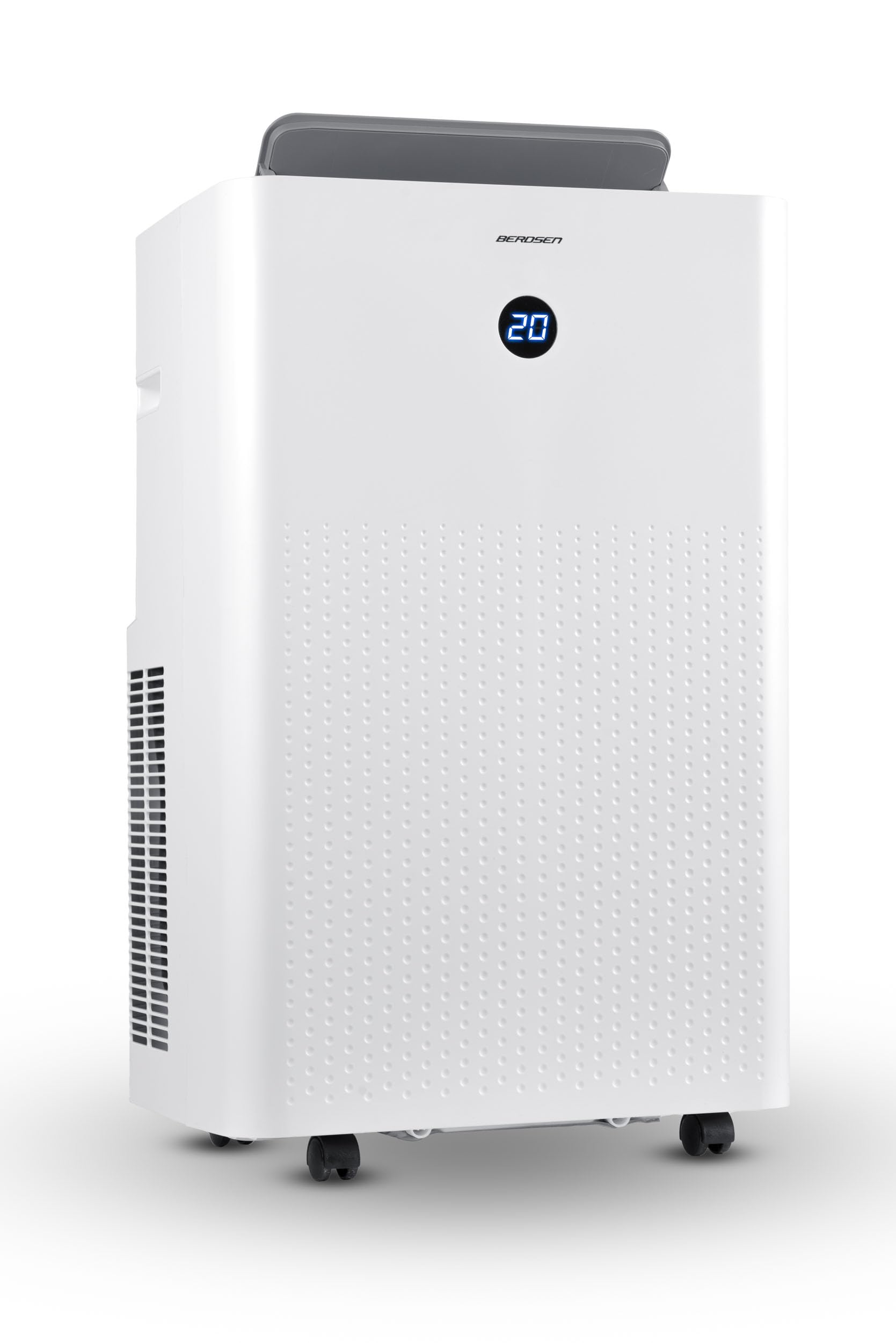 Berdsen Klimatyzator Przenośny 5w1-14000 BTU - Chłodzenie Ogrzewanie Osuszanie Wentylacja Tryb Snu - Aplikacja Tuya Smart - Energooszczędny