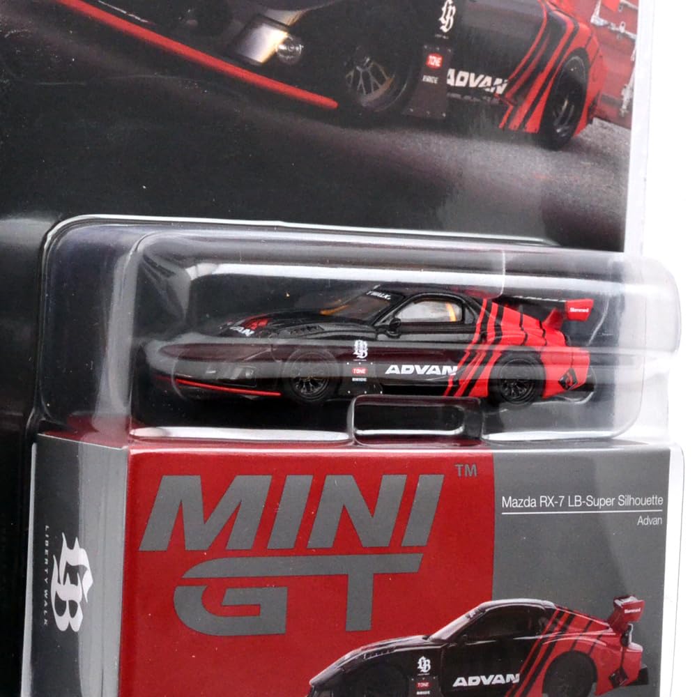 Amazon.co.jp: MINI GT 1:64 スケール MiJo TOYS - MAZDA RX-7 LB