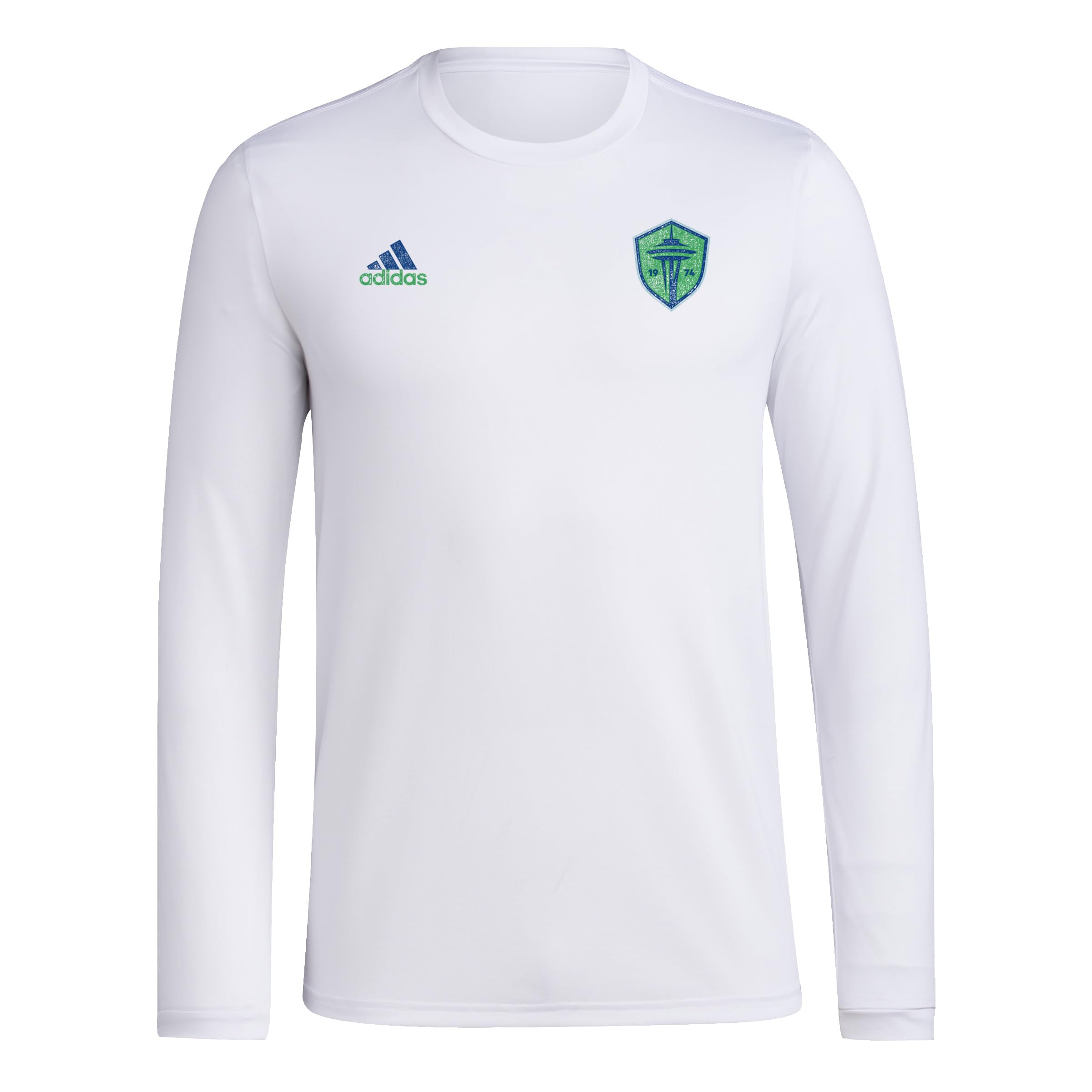 adidas men's seattle sounders mls long sleeve t-shirt