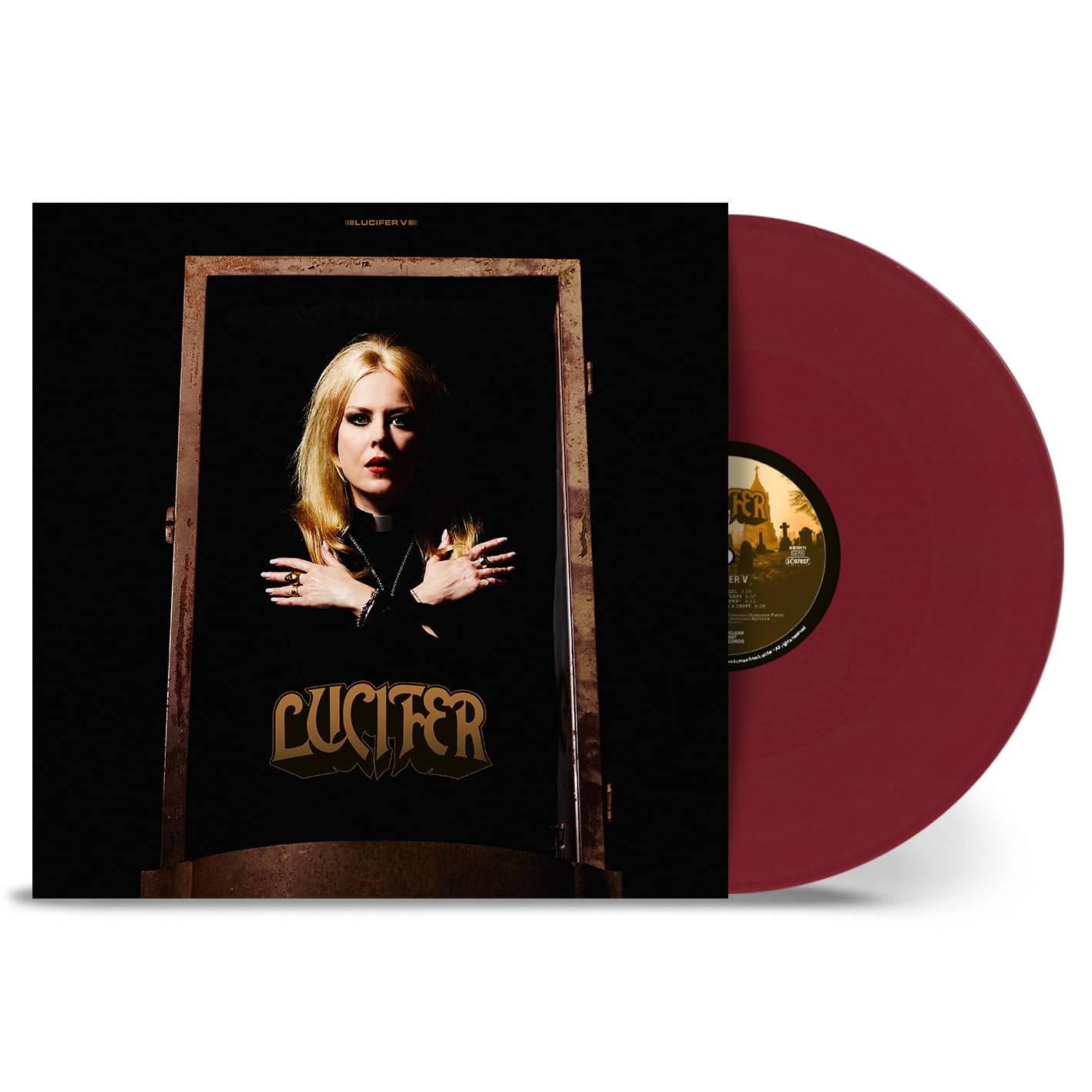 Lucifer V LP Oxblood Vinyl NEW SEALED