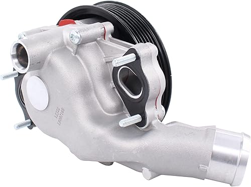 Miniatura 7 de NewYall Kit de bomba de agua y termostato para motor con pernos Juntas Conector 5.0L para Jaguar FType XJR XF XFR XK XKR XFR-S XKR-S XJ Land Rover