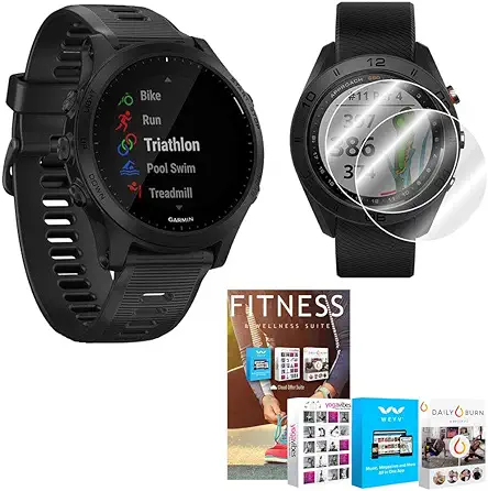 Garmin Forerunner 945 Premium GPS Running/Triathlon Bluetooth Smartwatch...