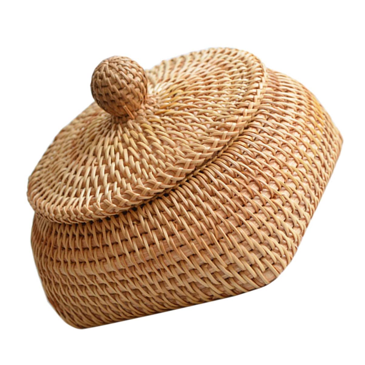 Cabilock Wicker Baskets for Organizing, Large and Small Wicker Storage Baskets Set, Hand Woven Baskets for Storage,Cube Rustic Hand Serving Organizing Toys Organizer Clothes