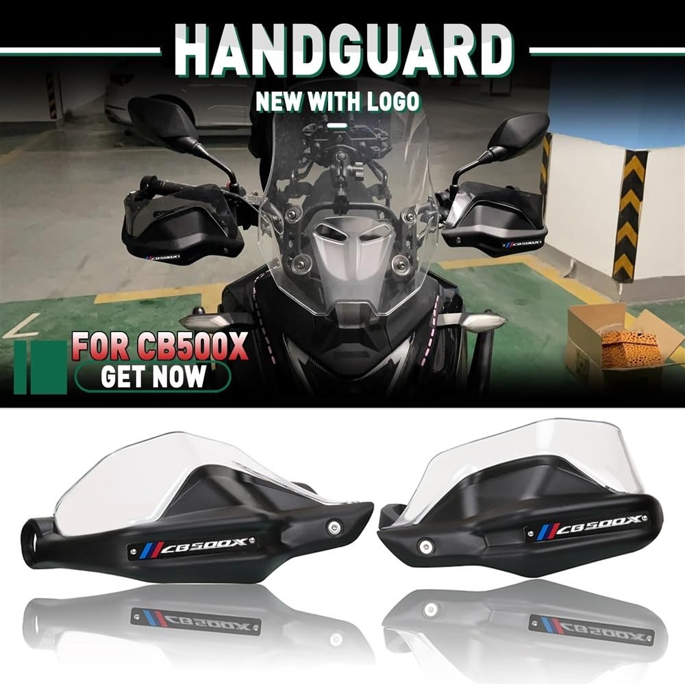 Paramani Per Honda CB500X 2013-2023 - In ABS, Protezione Dal Vento E Freddo