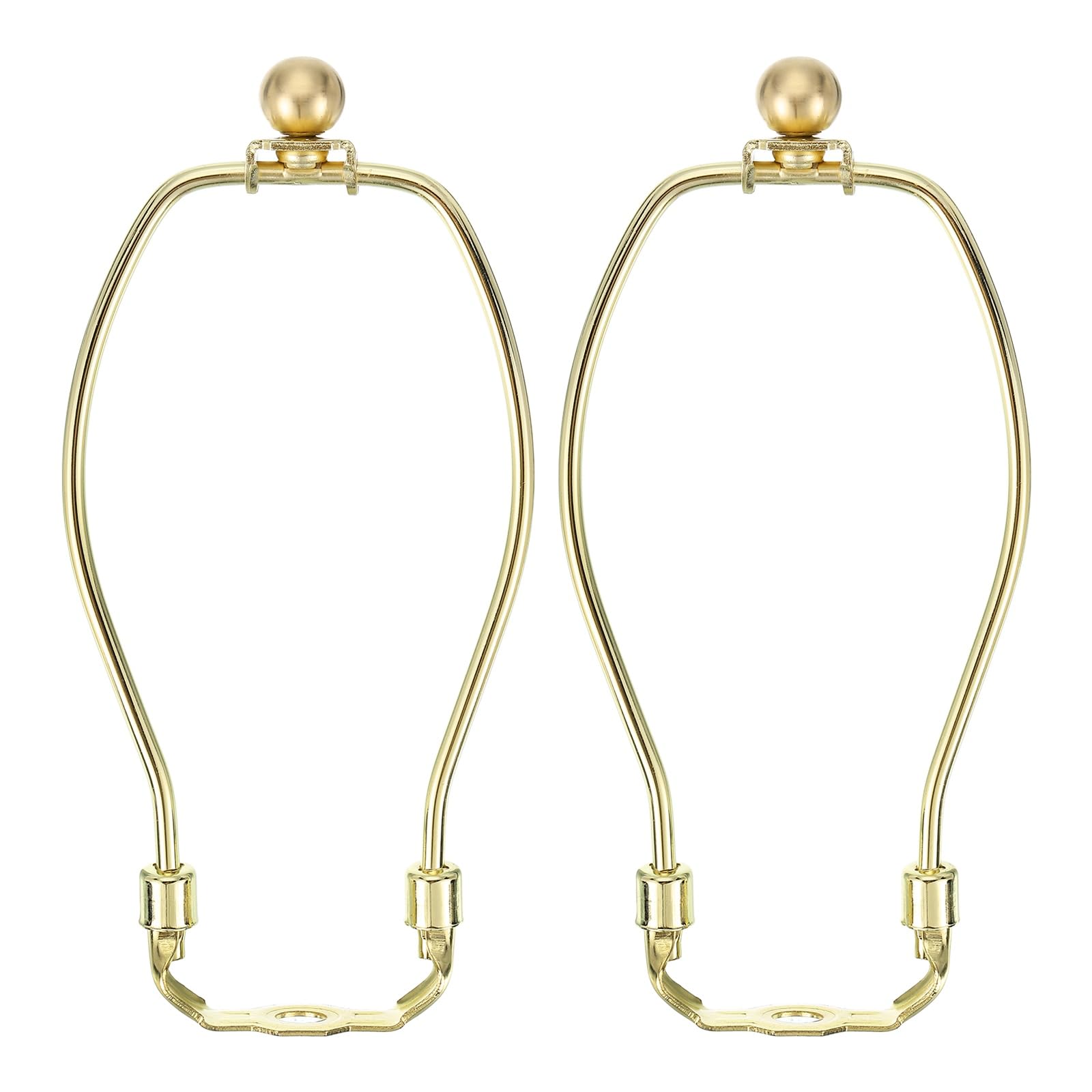 PATIKIL 7 Inch Lamp Harp Kit with 17.5mm Solid Brass Ball Finial