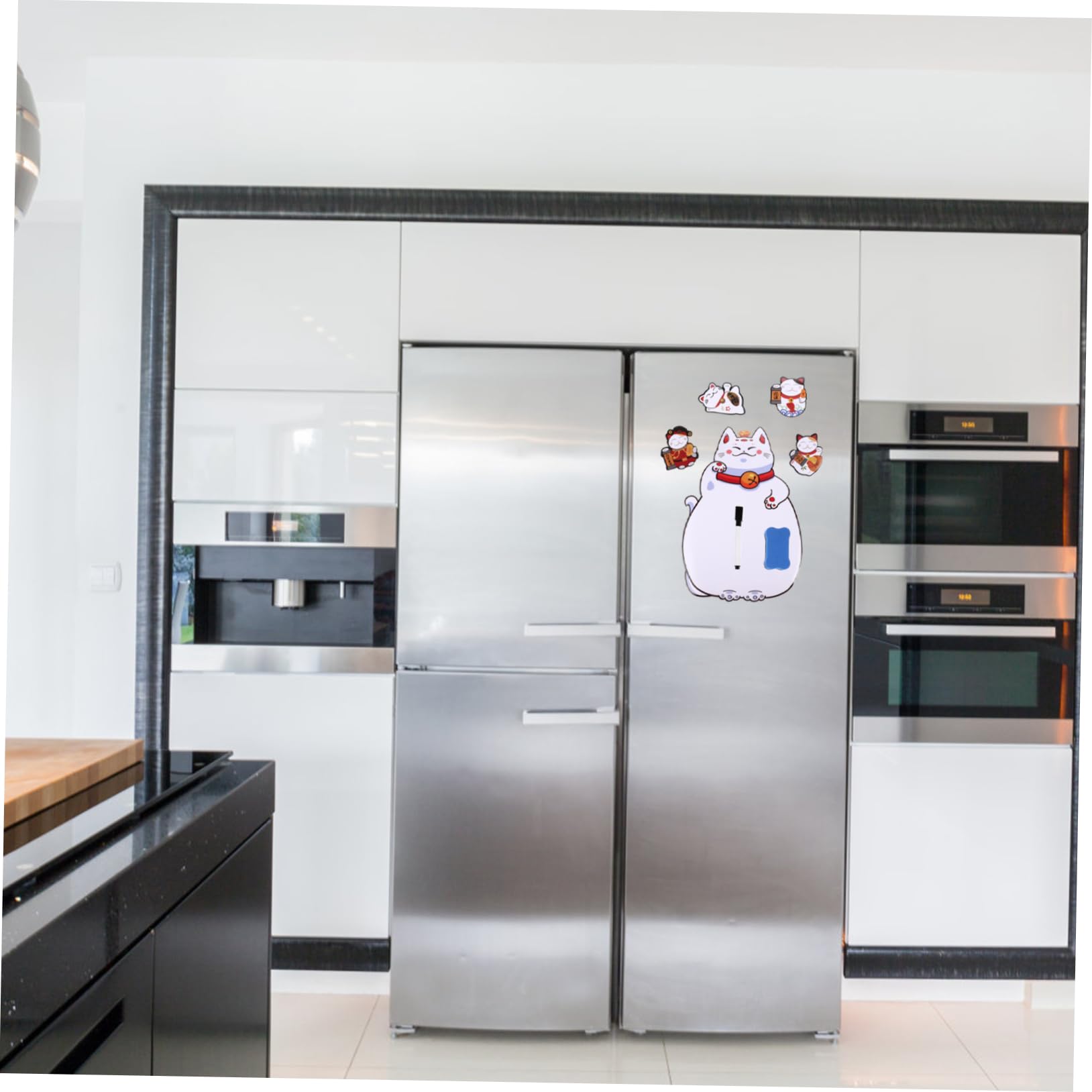 PRETYZOOM Pizarra 4 Juegos De Bloc De Notas Tablero De Menú Tablero De Borrado para Niños Imán Gráfico Tablero De Planificación Tablero De Horario De Refrigerador