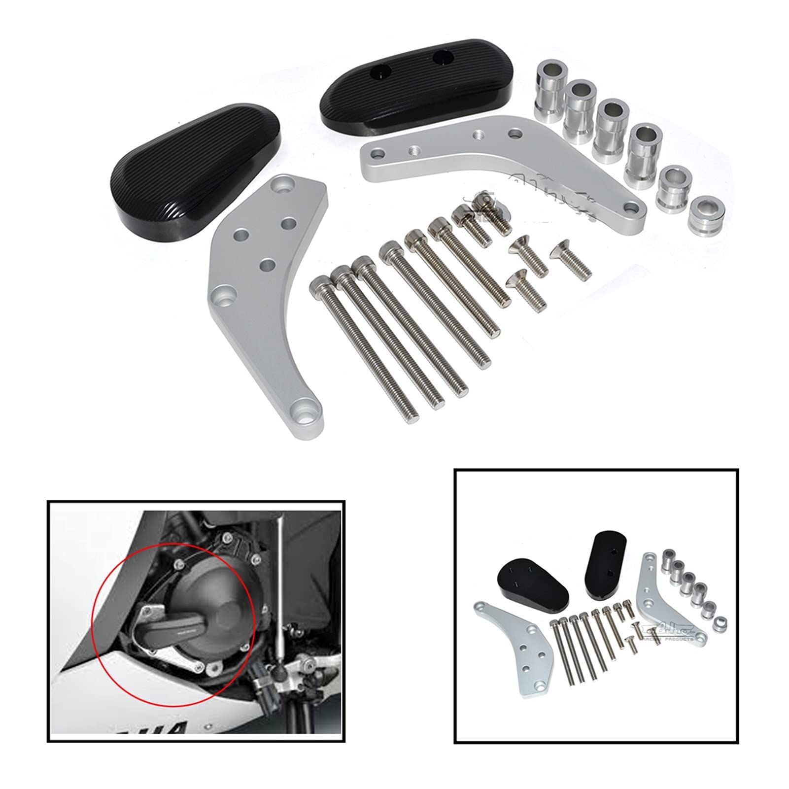 Owiewka motocyklowa Dla Suzuki GSX-R 1000 2009-2013 Osłona Silnika Sliders Rama Falling Protection Crash Pads Akcesoria Motocyklowe