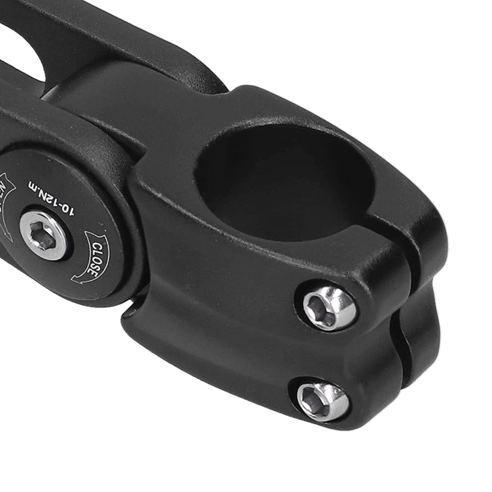 Mountain Bike Attacco Manubrio in Lega di Alluminio per Bicicletta con Angolo Regolabile 31,8x145mm