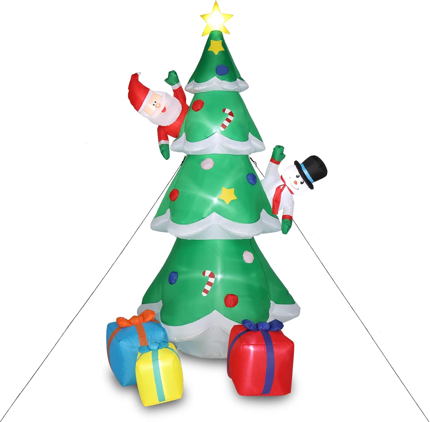 8FT Christmas Tree, (94.49 X 41.34 X 59.06) Inflatables Outdoor