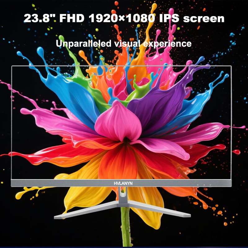 23.8-Inch Fhd All-in-One Desktop Compute,Core i5, 16GB DDR RAM,512GB PCIe SSD,1920x1080 FHD Display, WiFi, Bluetooth,Mouse and Keyboard Include,with 1-Year Warrant image 3