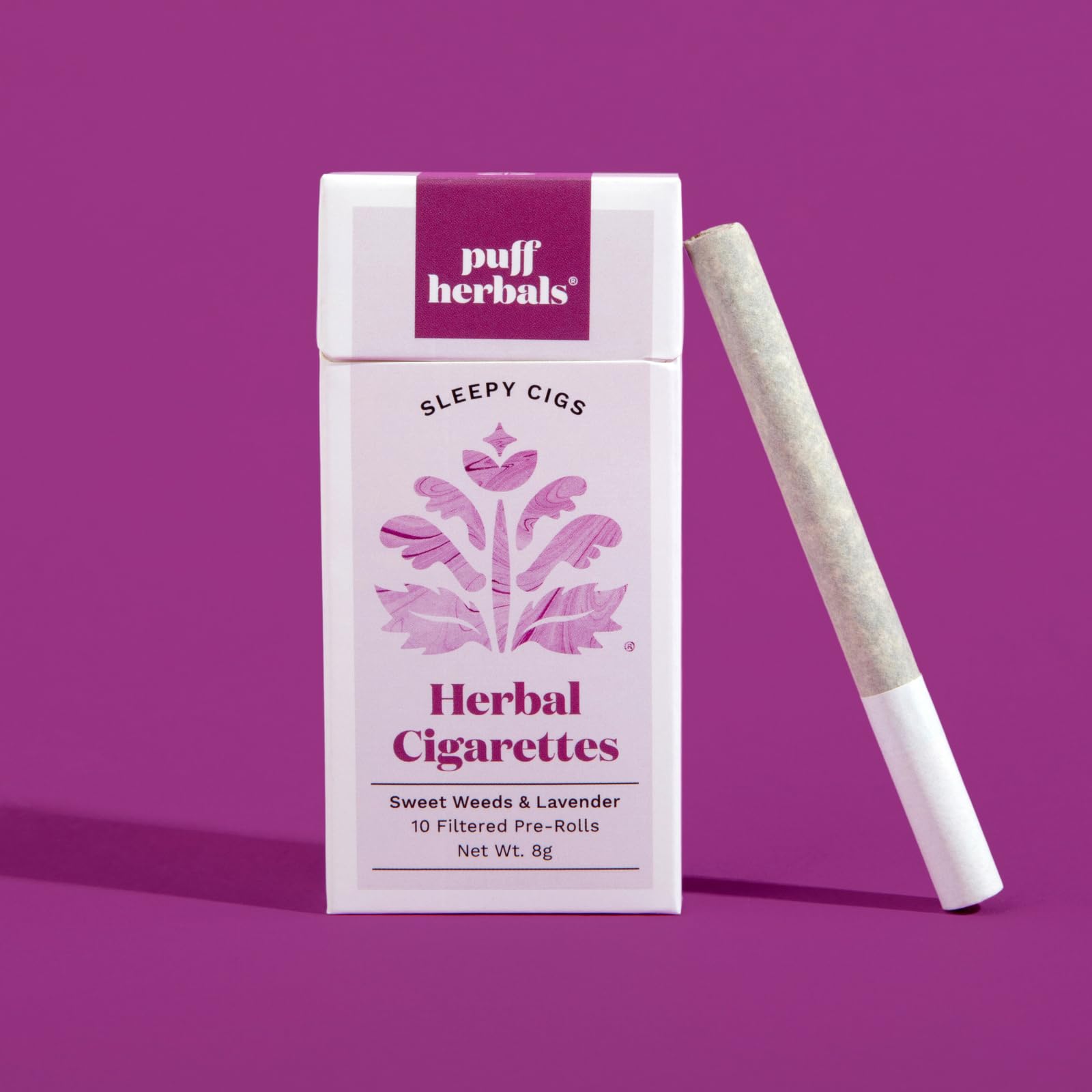 Amazon.com: Puff Herbals Sleepy Herbal Cigarettes | Tobacco-Free, Nicotine-Free  Smoking Alternative | Supports Sleep, Relaxation, and Wind-Down Rituals  with Lavender, Mugwort, and Mullein : Health & Household