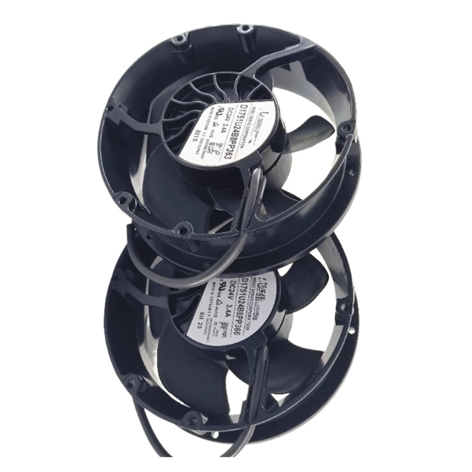 LWJYIPETZQ 1PCS Cooling Fan D1751S24B6CZ-16 D1751U24B6PZ-17 FFB1524UHG D1751S48B9CP-83 D1751S24B6CZ-75 D1751U48B9PP-64(D1751S48B9CP-83)