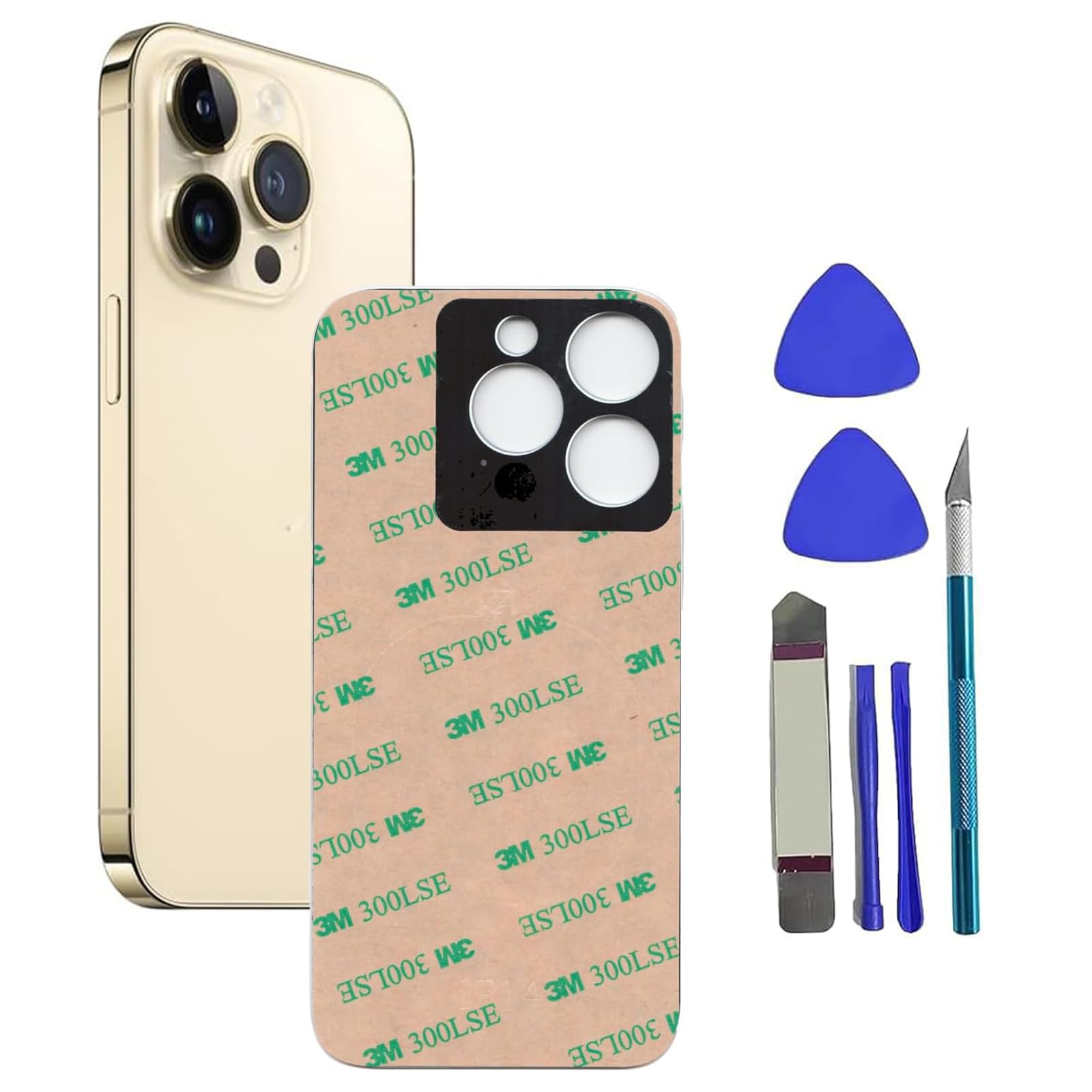 Amazon.co.jp: Mingxiong 14 Pro バックガラス iPhone 14 Pro用交換品