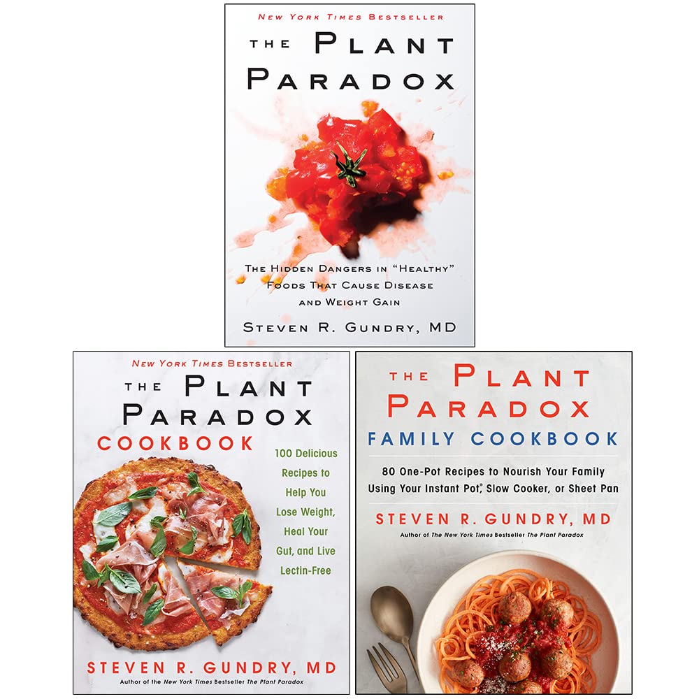 The Plant Paradox Collection 3 Books Set by Dr. Steven R Gundry (The
