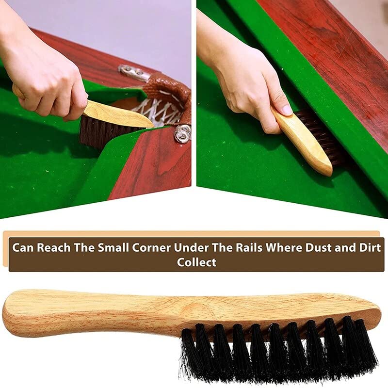JBB Billiard Pool Snooker Table Wooden Cushion Brush 1