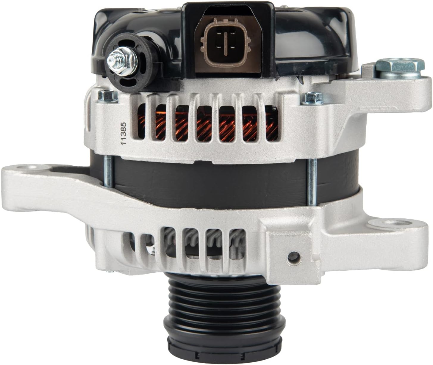 KAX 100A Alternator 11385R for 2009-2010 Toyota Corolla 1.8L, 2009-2010 Toyota Matrix 1.8L, 2009-2010 Pontiac Vibe 1.8L, 12V CW Automotive Alternator 11385,104210-5490,27060-0T040,27060-0T041