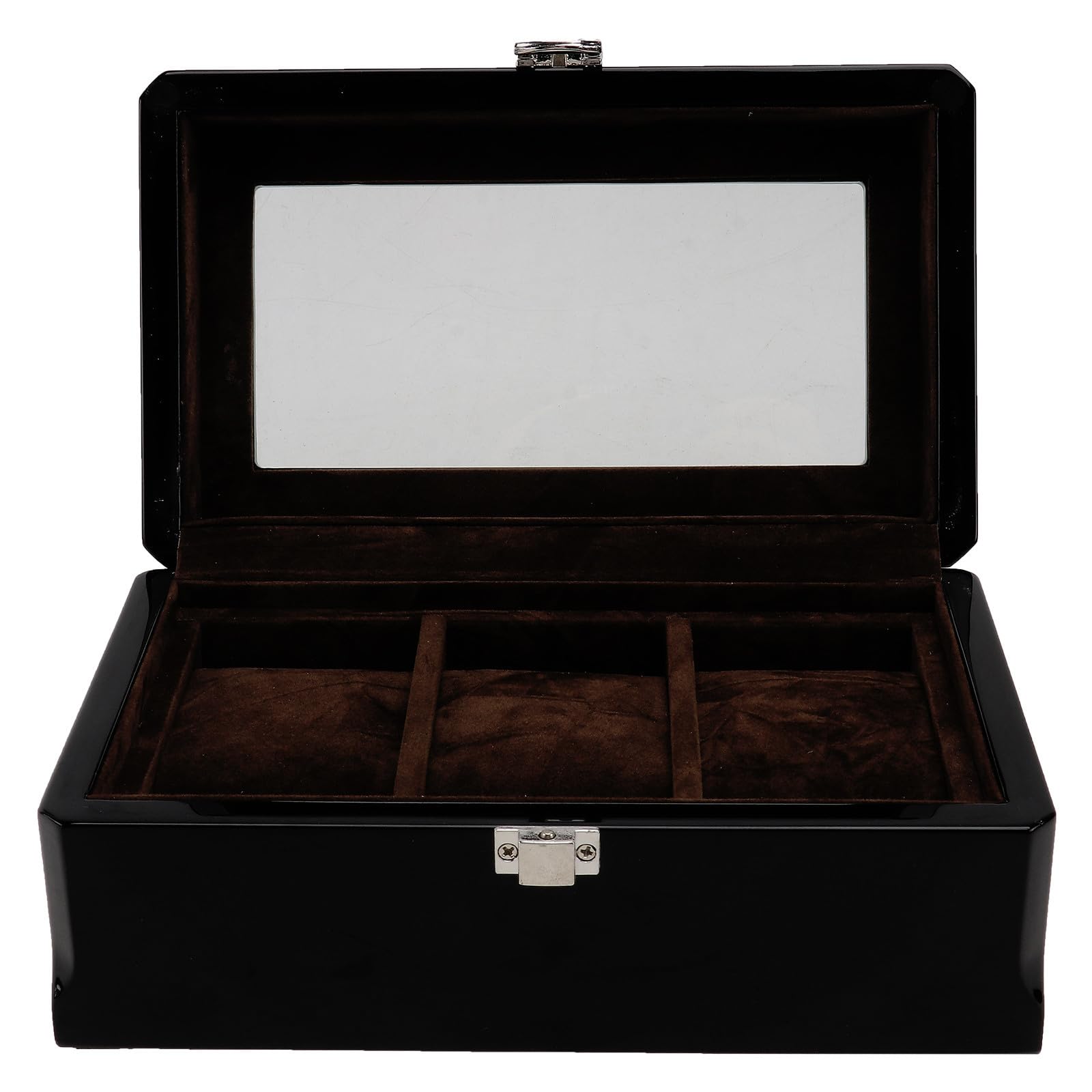 Uhrenbox Personalisiert mit 3 Fächern, Elegante Aufbewahrung