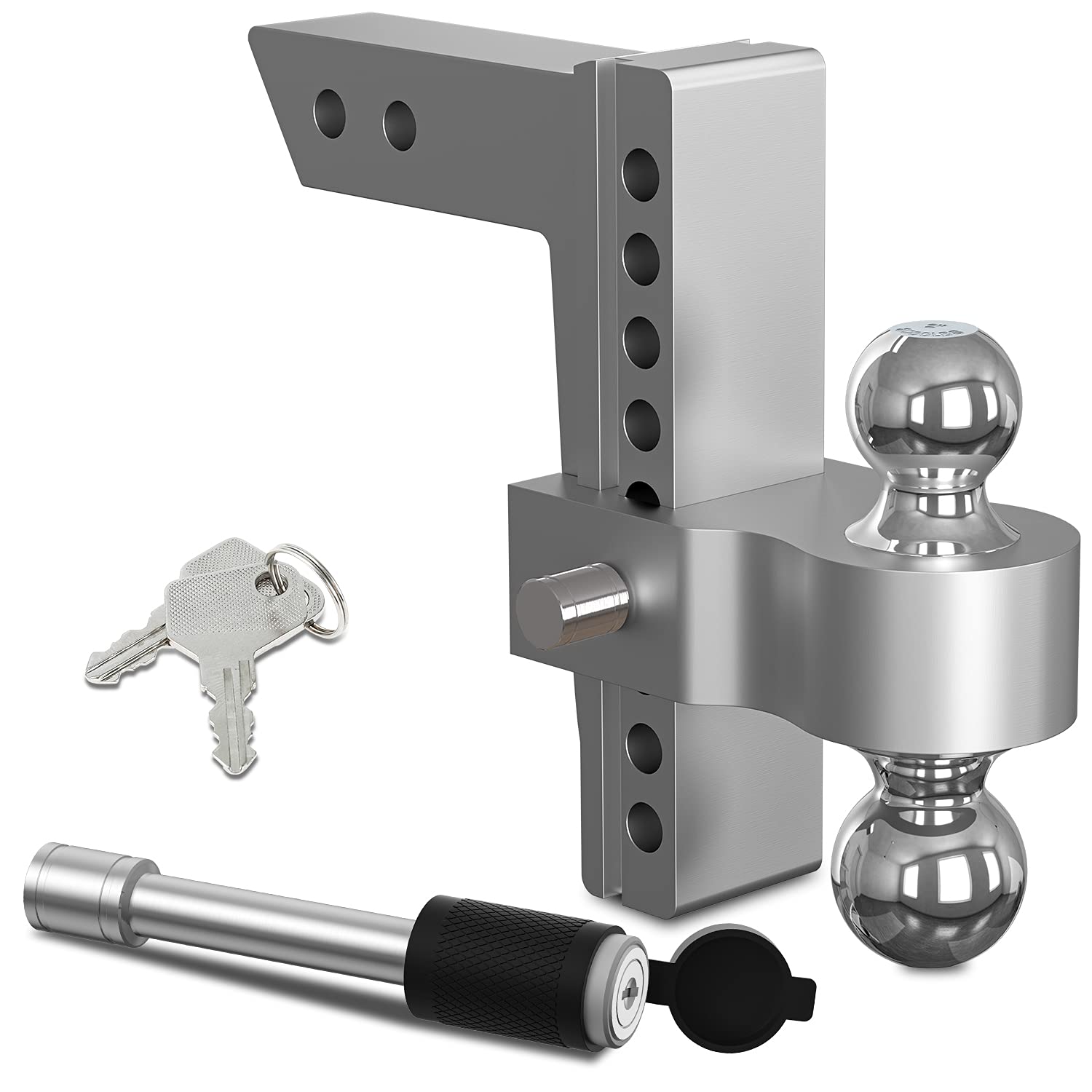 Buy IFOKA Adjustable Trailer Hitch, Fit 2Inch Receiver, 8Inch Drop