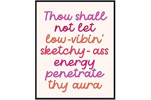 Motivation Quotes Wall Art - Home Office Zen Wall Decor for Women