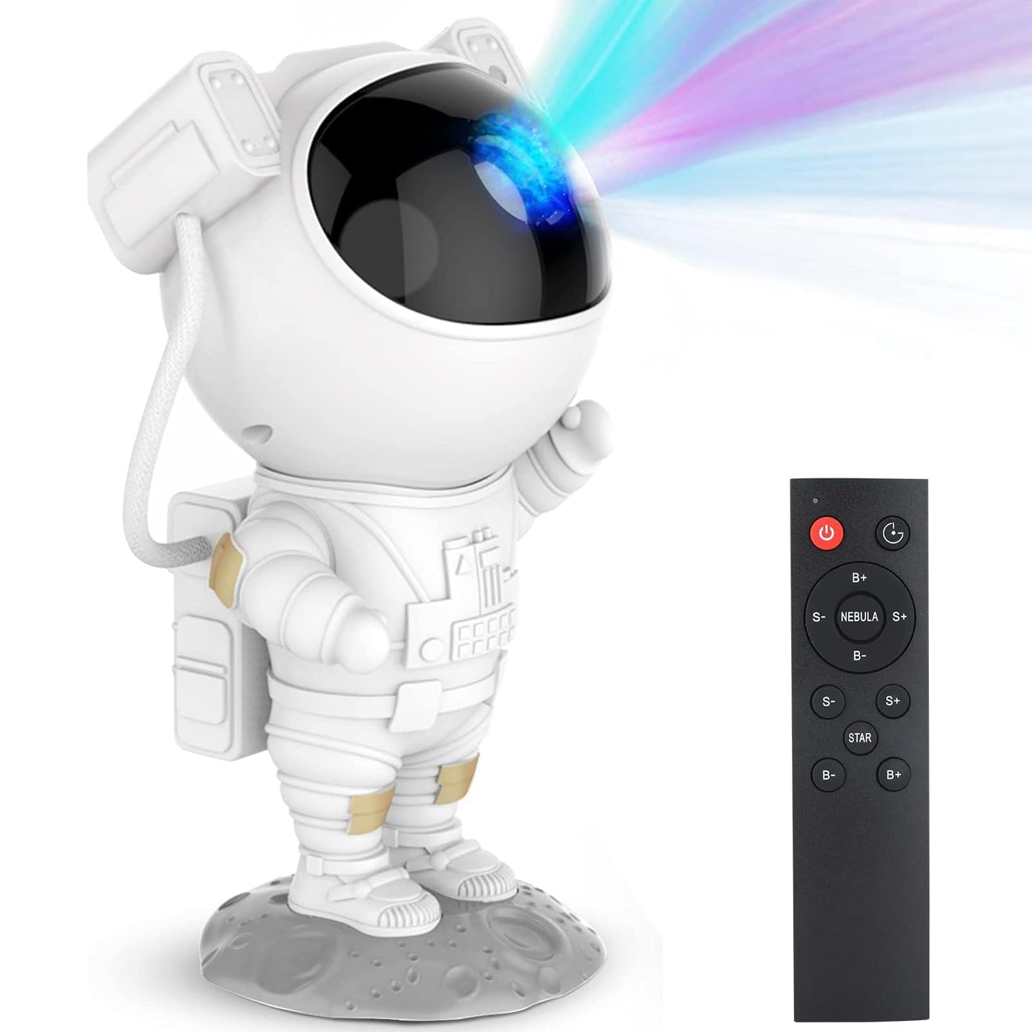 Projector Lights Outdoor，Astronaut Galaxy Projector, Star Projector for Kids,Starry Nebula Ceiling LED Lamp with Timer and Remote,Room Decor Aesthetic, Home Decor, Teens, Christmas, Birthday.（USB）