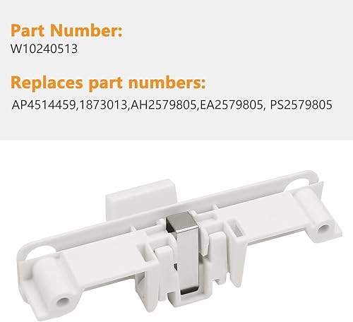 Miniatura 5 de W10240513 Cierre de tapa de arandela, repuesto # P4514459, PS2579805, AP6017583, compatible con Whirlpool, Kenmore, Amana, Maytag Roper, Sears