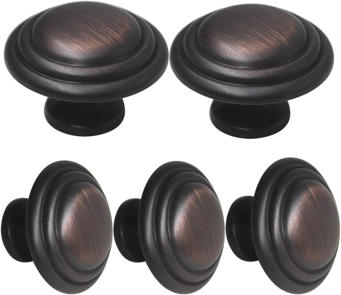 10 Pack - Cosas 4950CH Polished Chroe Cabinet Hardware Round Ushroo - View #5