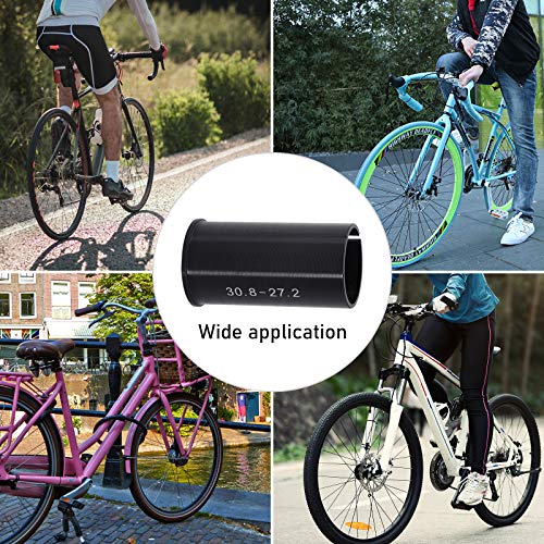image for Elitezip Bicycle Seatpost Adapter Shim, Aluminum Alloy Seatpost Reduci