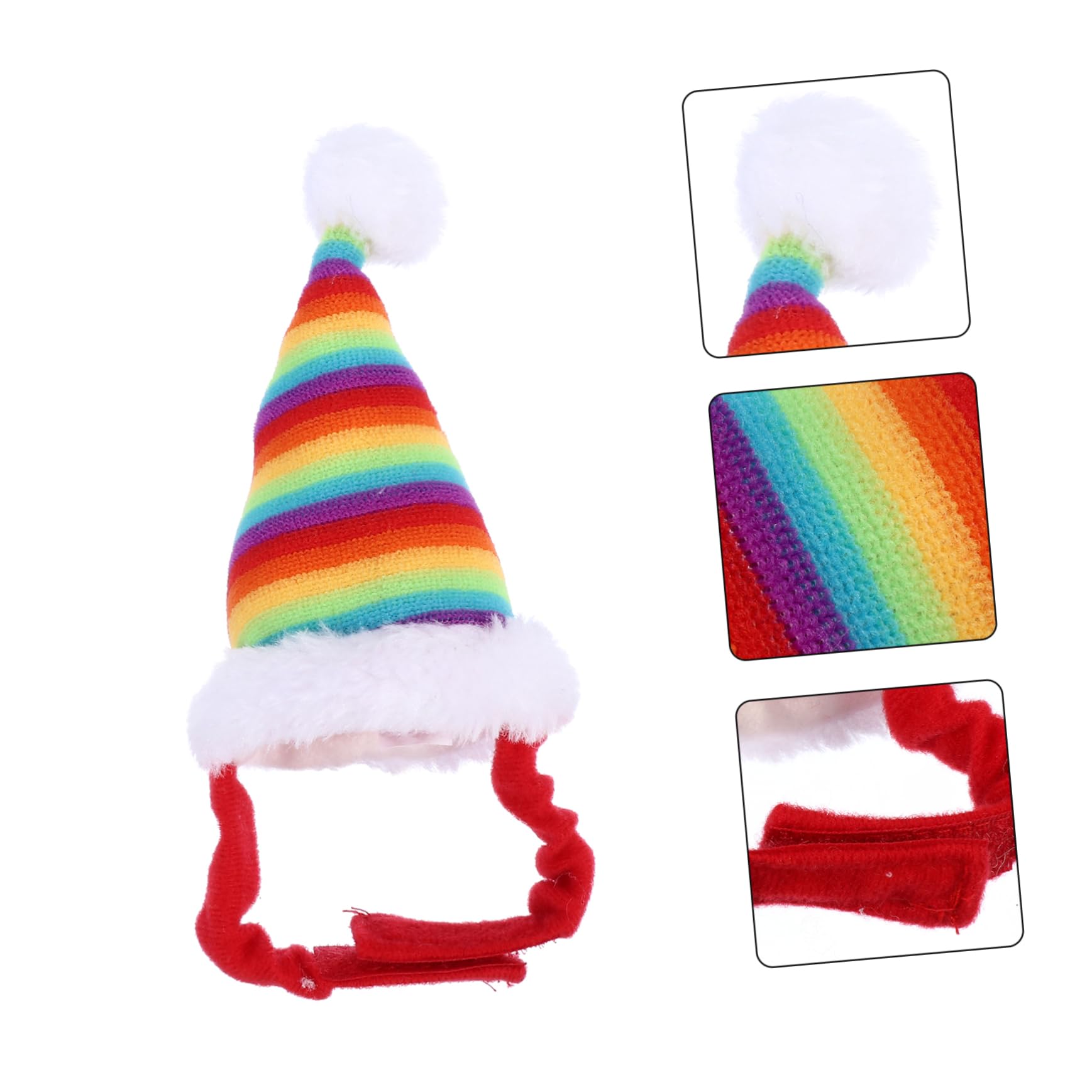 SUPVOX 2pièces Chapeau de Noël Décoratif pour Hamster et Cochon Chapeaux pour Lapin Accessoire de Fête