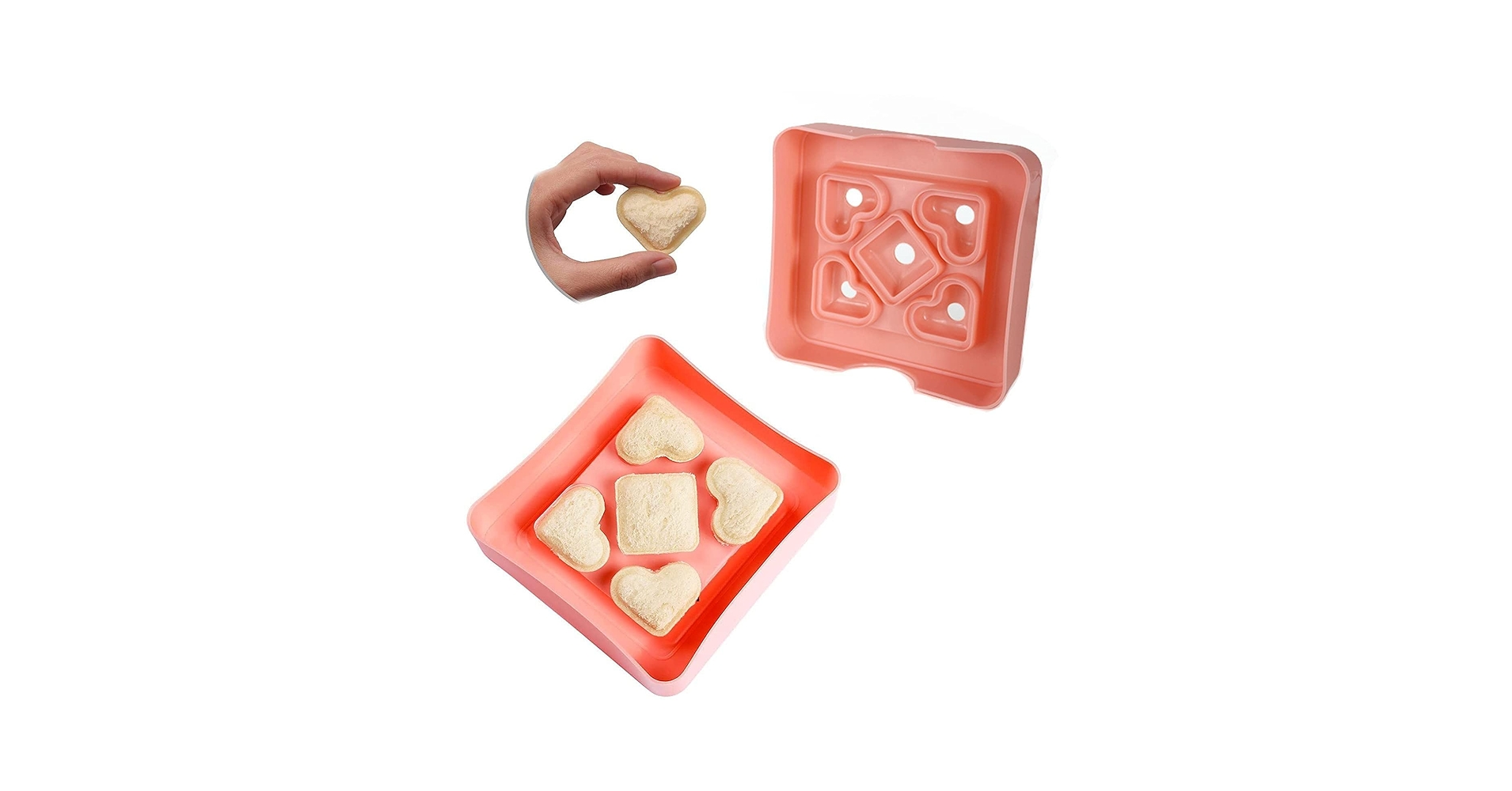 Amazon | サンドイッチ型 四角 サンドイッチメーカー 食パン抜き型 Amazon | サンドイッチ型 四角 サンドイッチメーカー 食パン抜き型