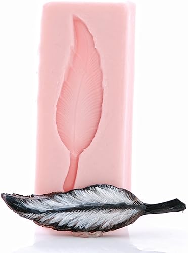 Miniatura 5 de El molde de plumas Southwestern hace tu propio chocolate occidental, fondant, caramelo, resina, arcilla, flexible y fácil de usar.