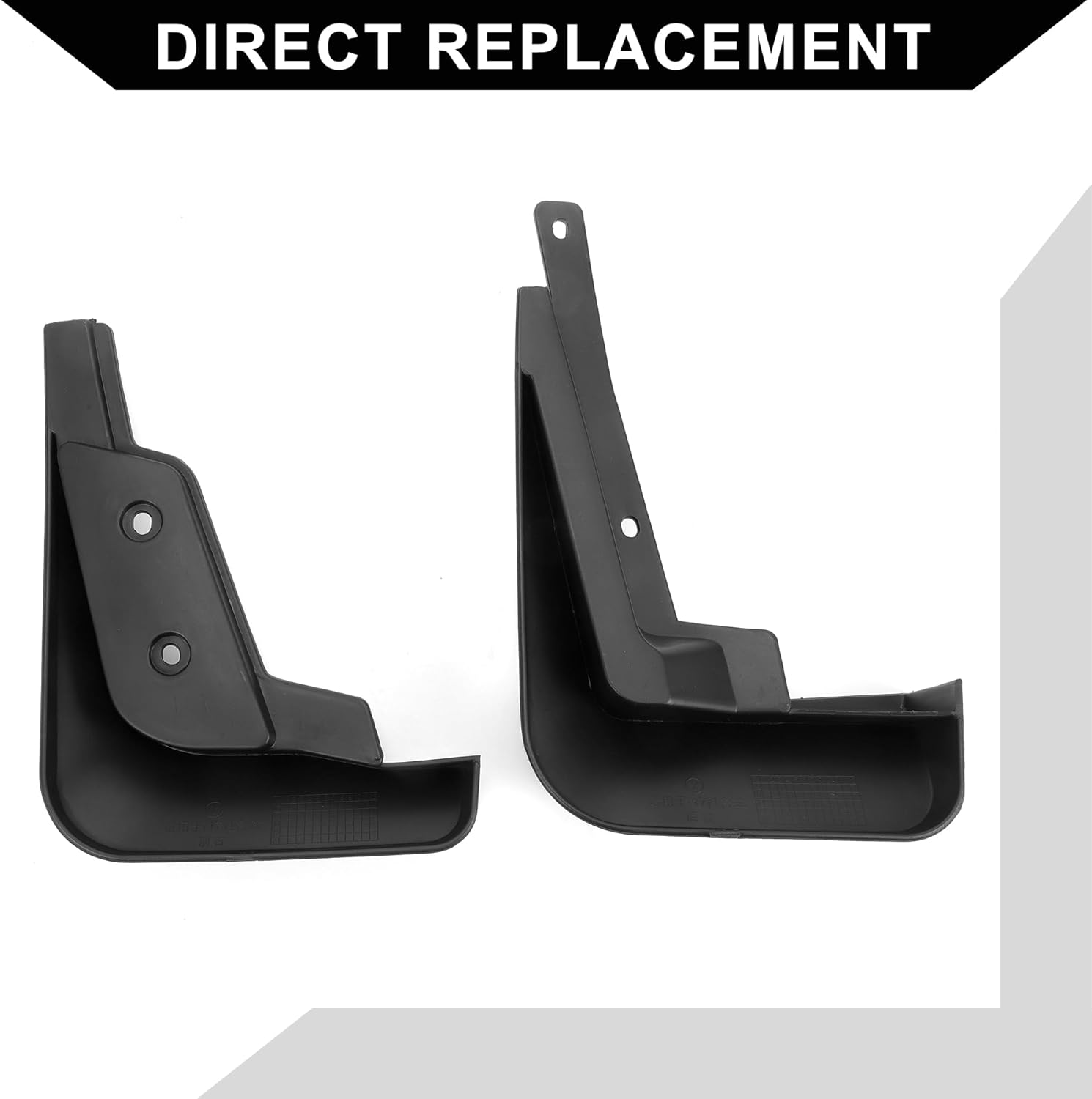 Mud Flap Splash Guard with Mount Accessories for Chevrolet Cruze Sedan 2016-2020 / Front & Rear Side Mud Guards/Durable / 1 Set