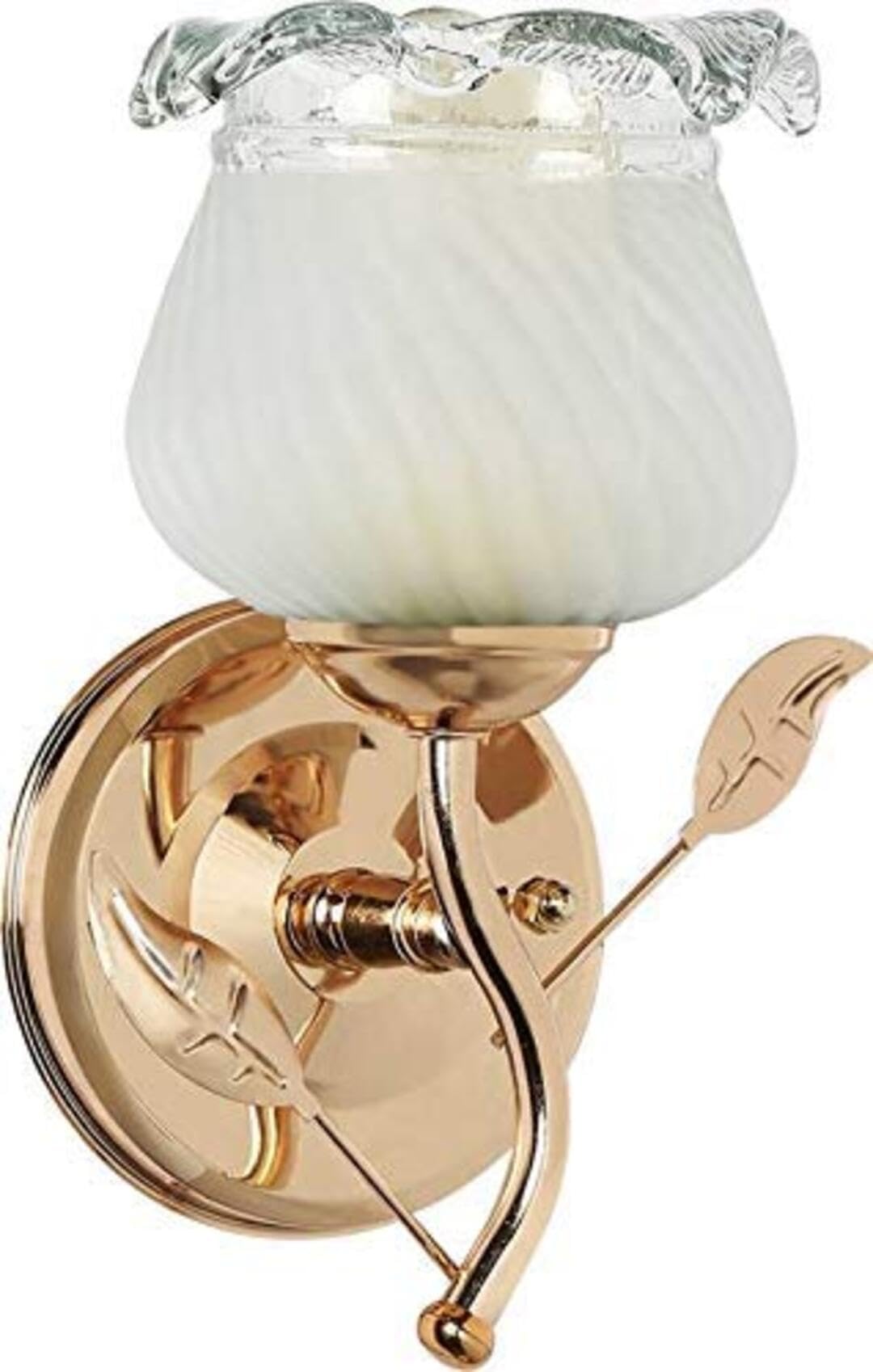ONECYA ROYAL FANCY Wall lamp/Wall Light Decorative for Living Room Bedroom Living Room and All Home Décor Golden Surface Mounted Classic Sconce with New Styles Antique Lamp Shade (White) (Design 2) (B09ZFD2G7N) Amazon Price History, Amazon Price Tracker