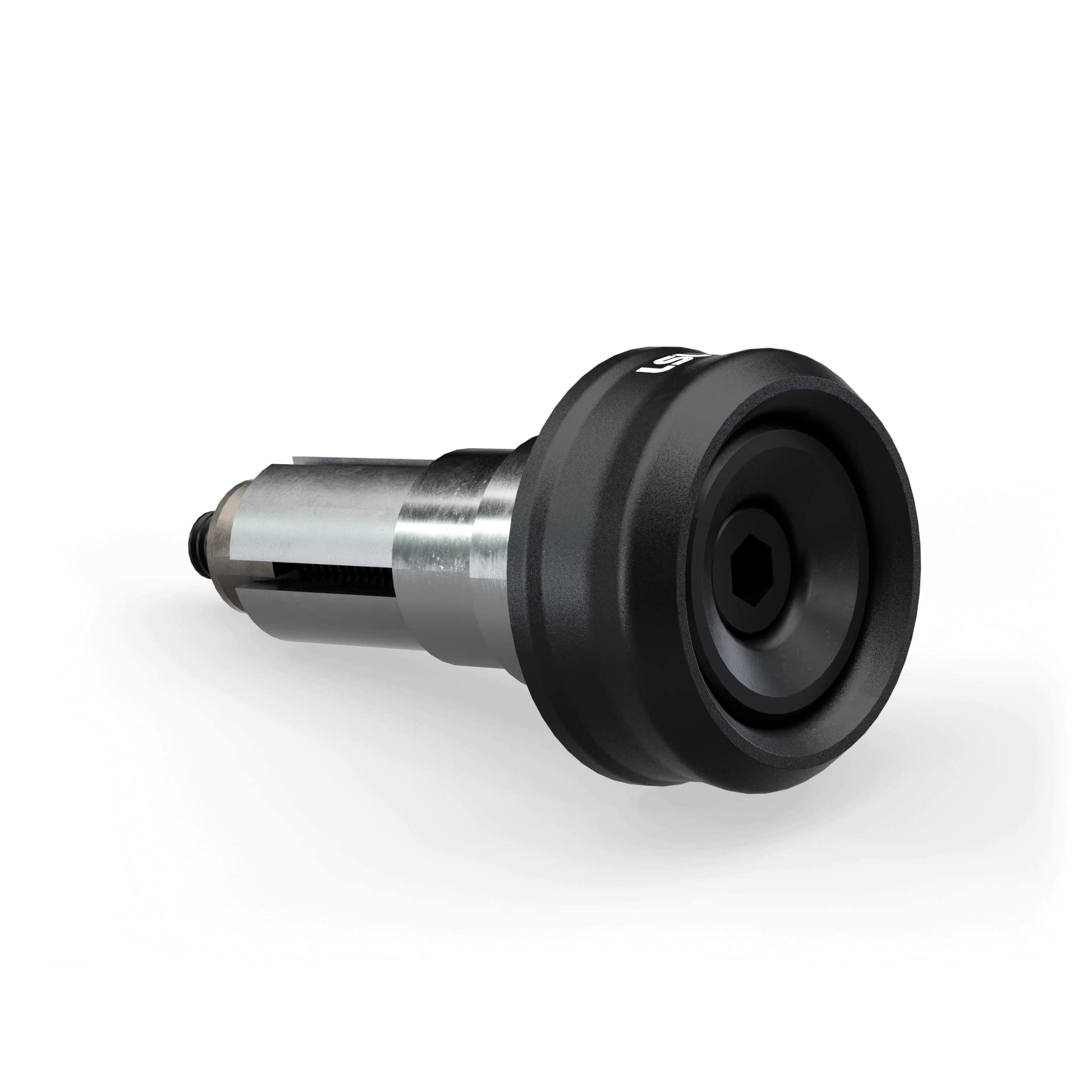 LSL Pace-XS Motorrad Lenkergewichte, schwarz seidenmatt (2er-Pack)