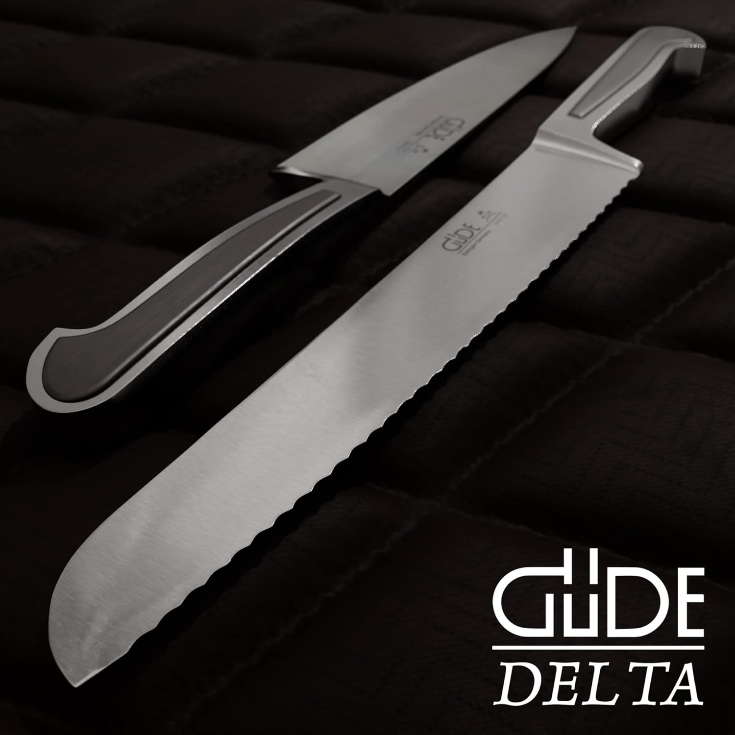 Güde Delta Series Hand Forged/Serrated Bread Knife, 10-in - Ice Hardened Steel - Made in Solingen, Germany Since 1910