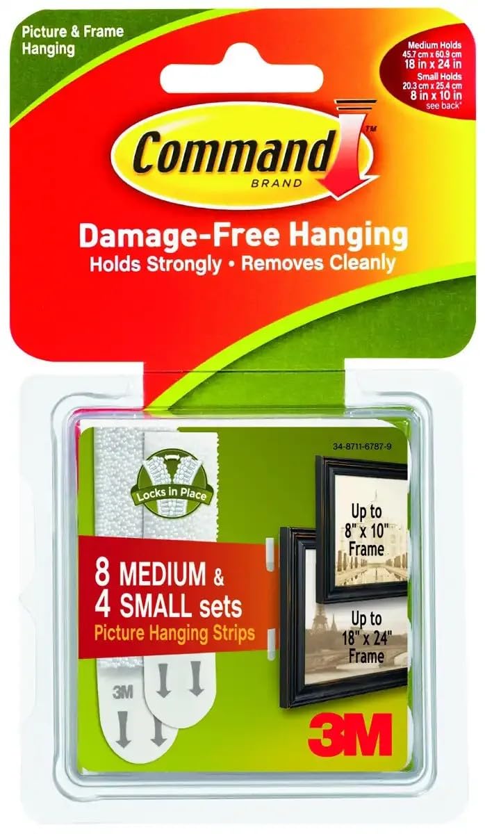 Command Picture Hanging Strips Combo Pack 17203 - Color: None