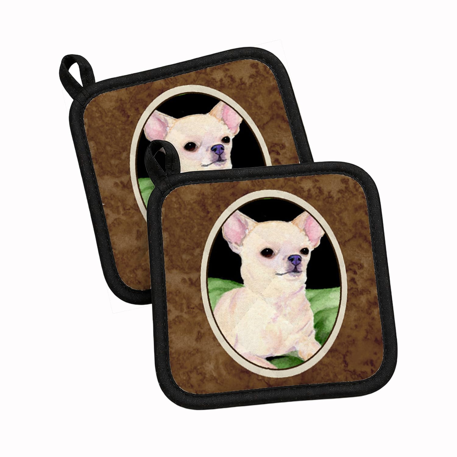 Caroline's Treasures SS8789PTHD Topflappen, Chihuahua, 7,5 x 7,5 W, mehrfarbig