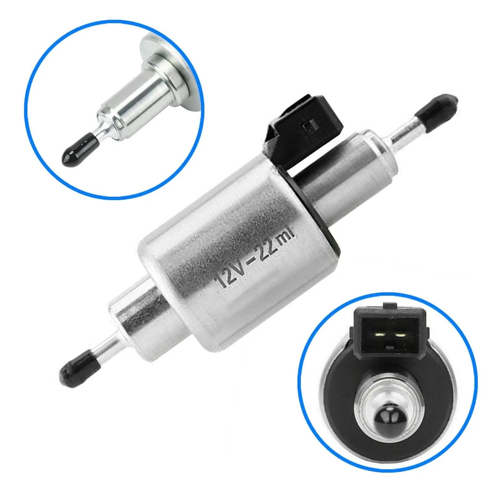 5 sztuk 12V/24V dla 2KW do 5KW dla grzejników do pompy paliwa olejowego do ciężarówek, powietrzna nagrzewnica postojowa impulsowa pompa dozująca 22ml do benzyny, oleju napędowego, nafty, biodiesla(DC1
