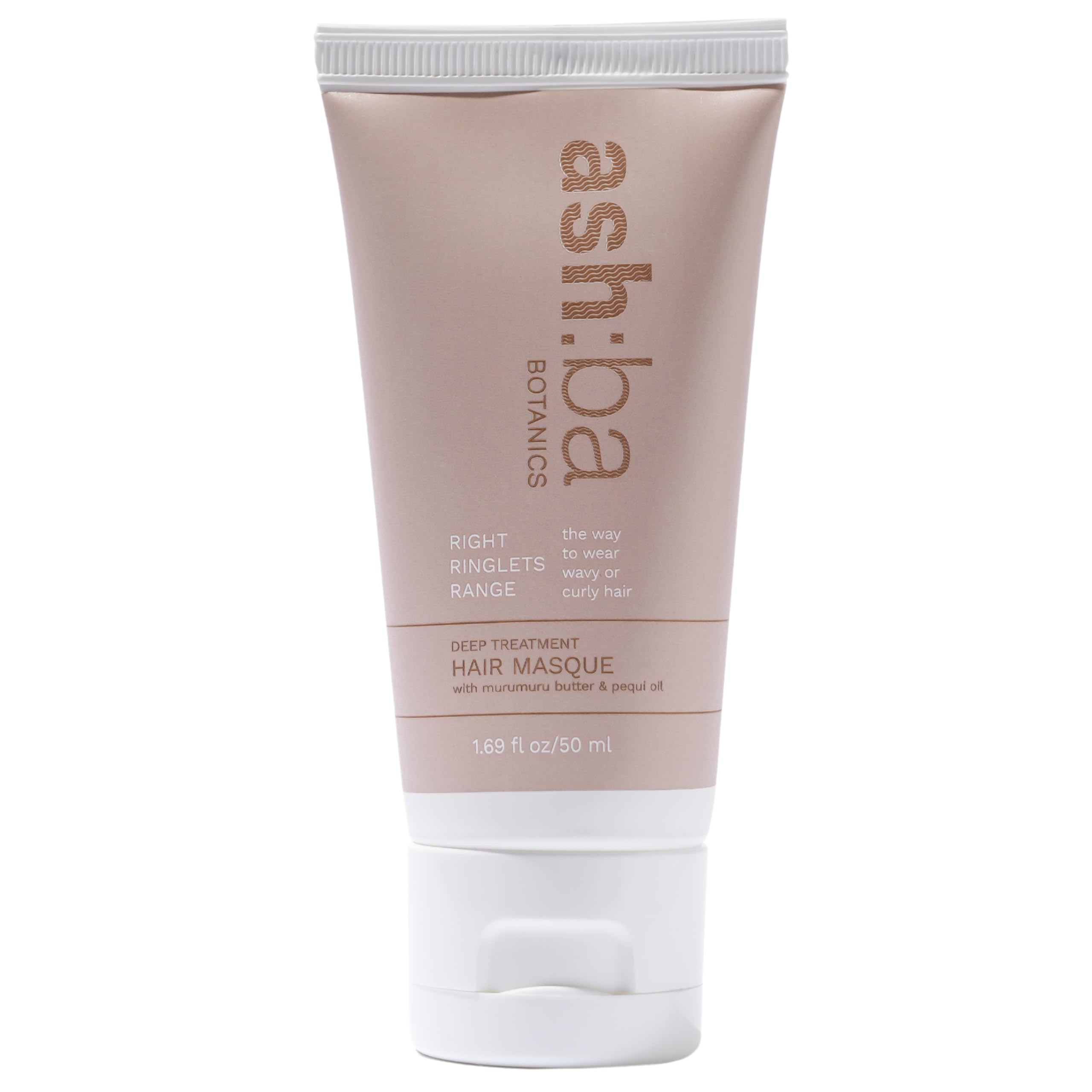 Ashba Botanics Deep Conditioning Hair Mask For Dry & Frizzy Hair | Hydrating Masque For Curly, Wavy, & Straight Hair | With Murumuru, Shea Butter, Baobab Protein, & Pequi Oil | Silicone Free - 50 ml-image-30