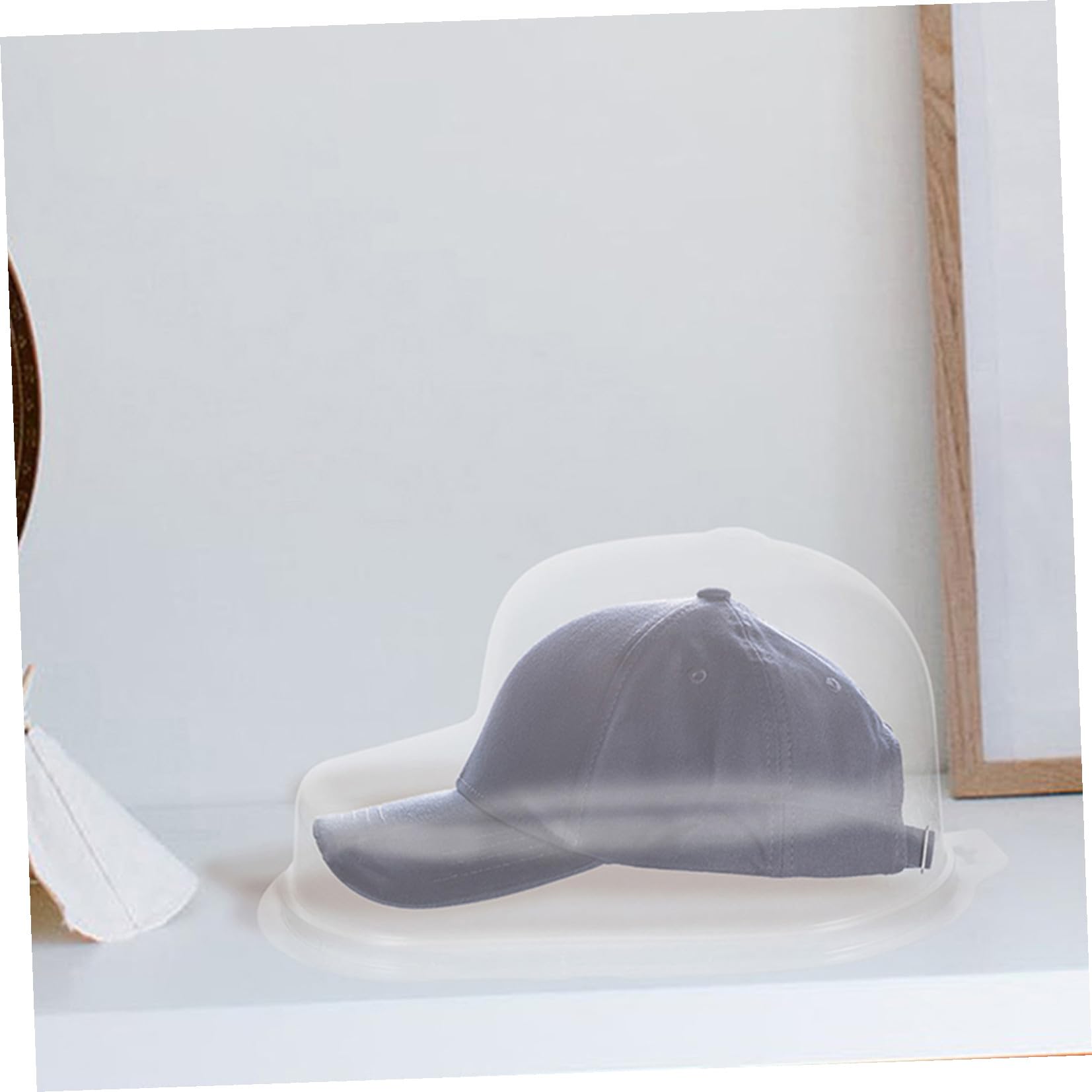 3piezas Soporte De Expositor Para Gorras Estuche De Viaje Cajas Para Gorras