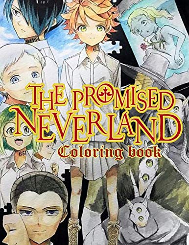The Promised Neverland Coloring Book: High Quality Coloring Book With Lots Of The Promised Neverland