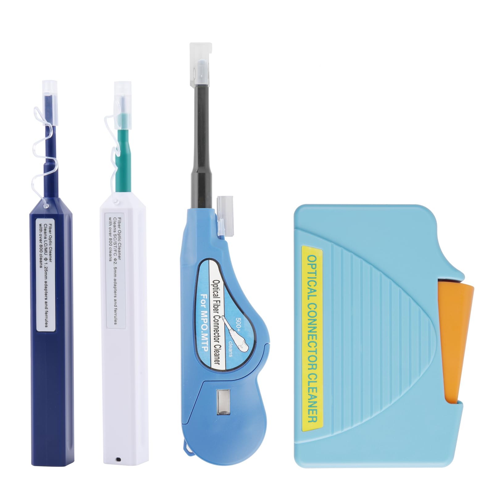 4-teiliges Glasfaser Reinigungswerkzeug Set LC SC FC ST MPO MTP