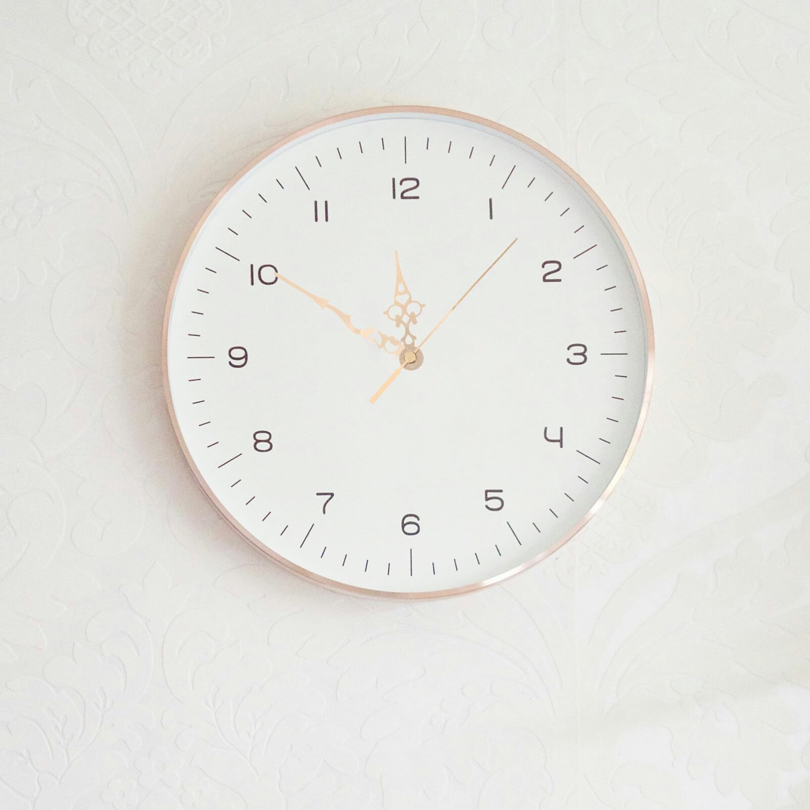 Cadran D'horloge En Aluminium – 20,7x20,7 Cm, Argenté, Pour Remplacement Ou Bricolage Horloge Murale