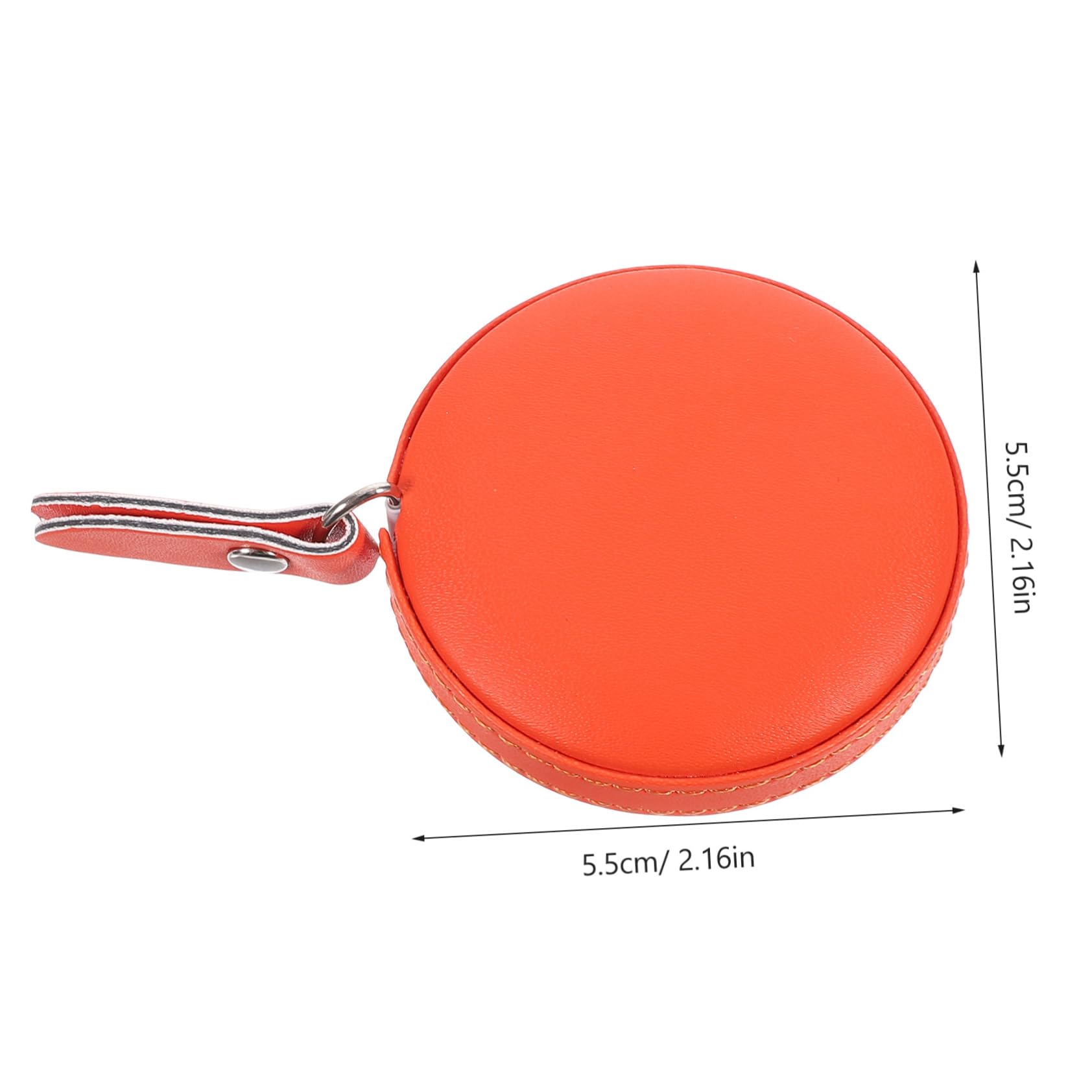 ARTIBETTER 1Pc Leather Body Measuring Tape Compact Durable Soft Tape Measure for Sewing Tailoring Measurements Convenient One Click Automatic Collection