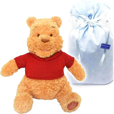 Amazon 品 Usディズニーストア くまのプーさん 95周年記念 ぬいぐるみ ちょこっとハート オリジナル ラッピングセット 高さ30cm 座高26cm ブルー袋 並行輸入品 ぬいぐるみ おもちゃ Amazon 品 Usディズニーストア くまのプーさん 95周年記念 ぬいぐるみ ちょこっとハート オリジナル ラッピングセット 高さ30cm 座高26cm ブルー袋 並行輸入品 ぬいぐるみ おもちゃ