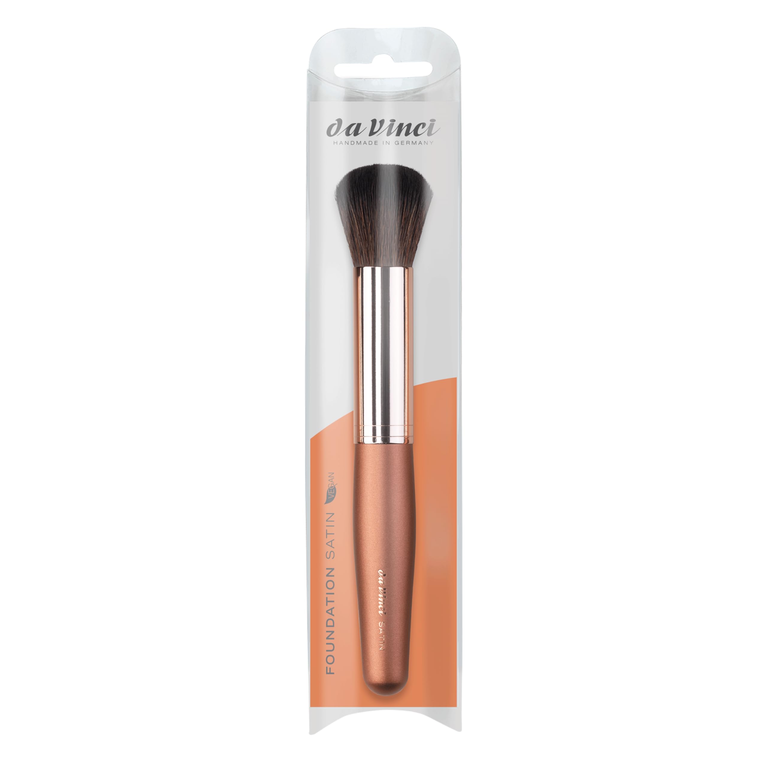 da Vinci Foundation Brush - Stippling Brush, Vegan, Synthetic Fibre, 1 Piece, 28 g, Foundation-/Stipplingpinsel 9611 - Image 4