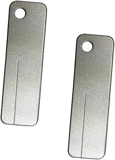 Uonlytech 4 Pcs Whetstone Sharpening Keychain Natural Sharpening Stones Sharpener Camping Fish Hook Sharpeners Japanese Tools Square Tool Cutter Grinding Tools Portable Whetstone Silver Mini